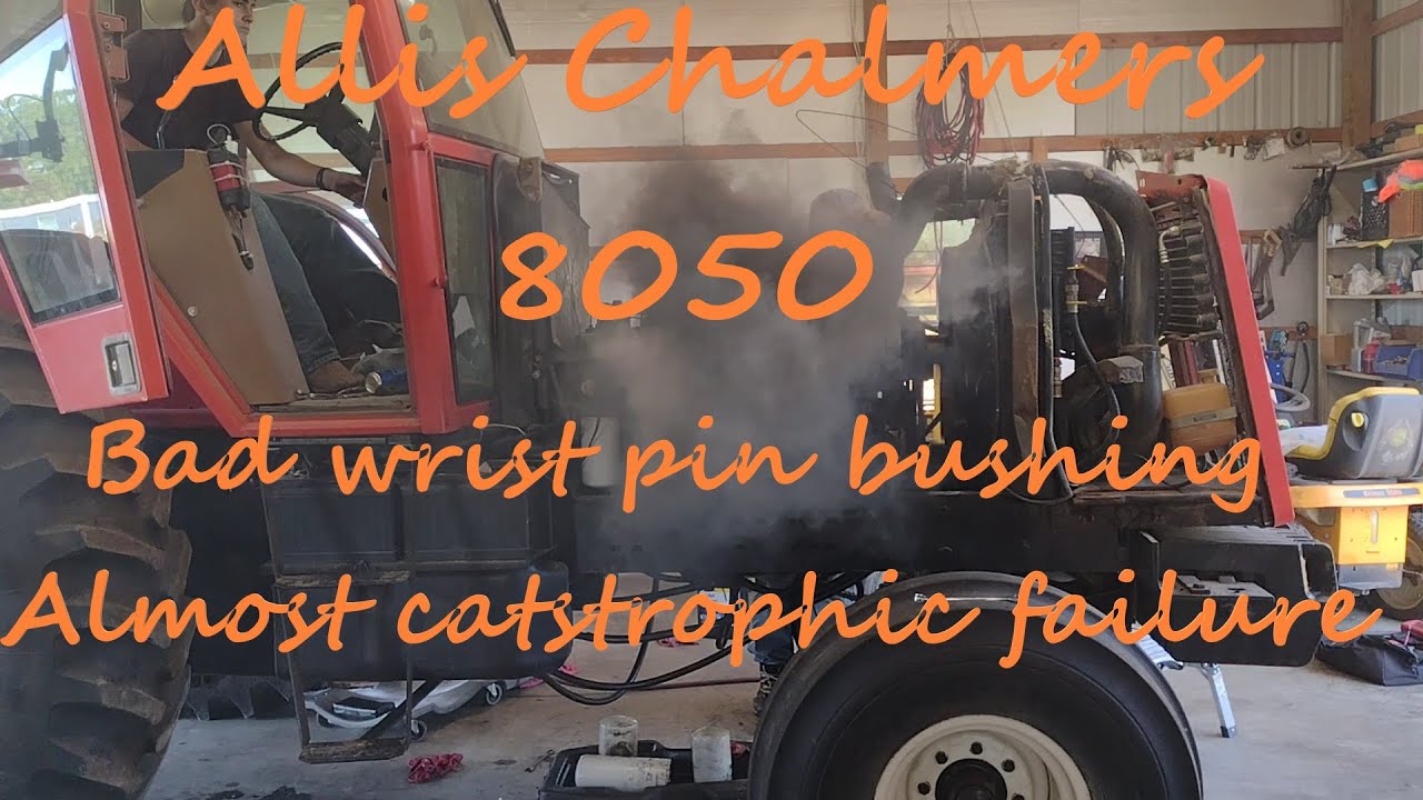 Allis Chalmers 8050 Tractor Engine knock repair