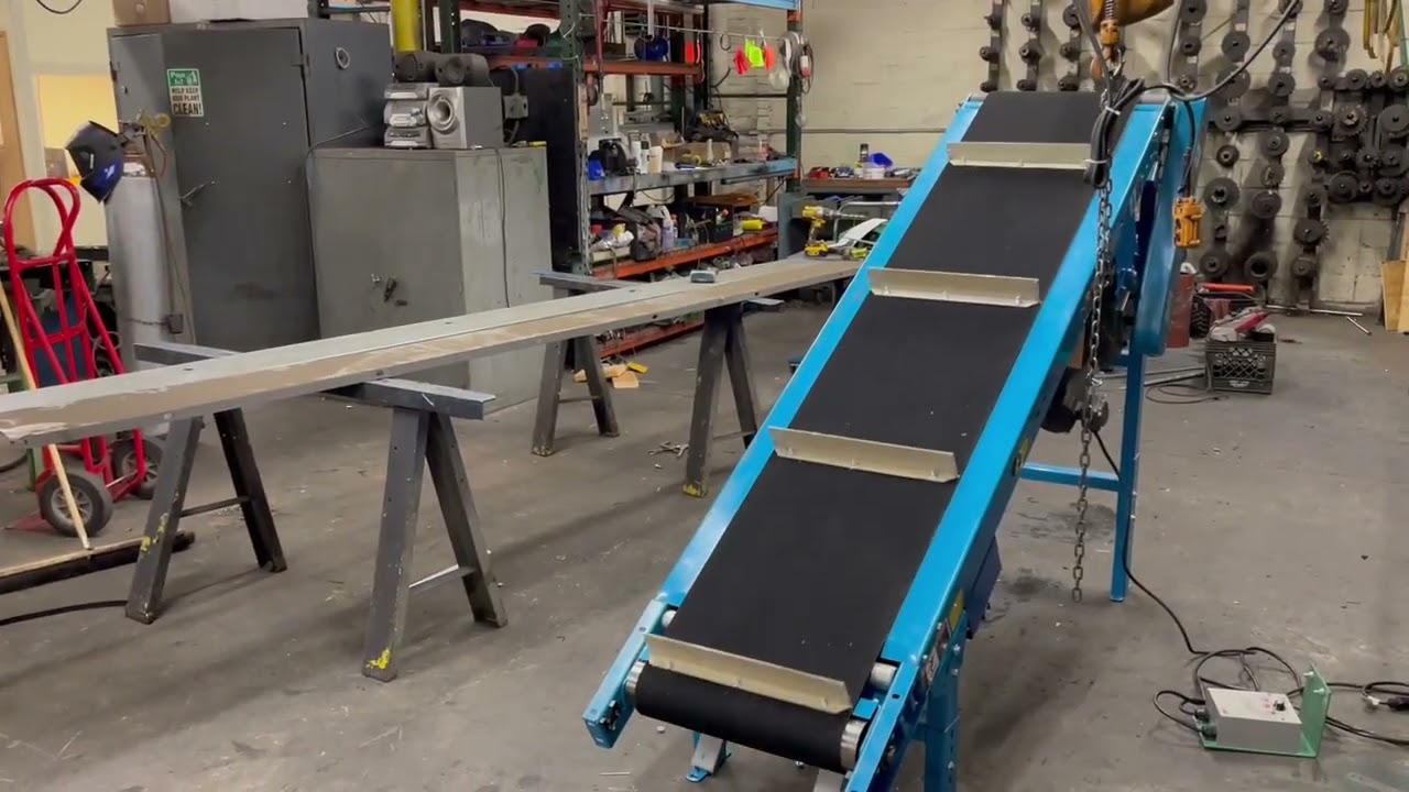 Used Cleated Belt Conveyor for Sale at American Surplus