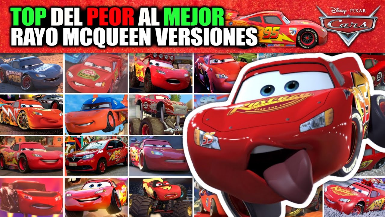 TOP 20: Rayo McQueen Versiones con más PODER del Peor al Mejor 🔥