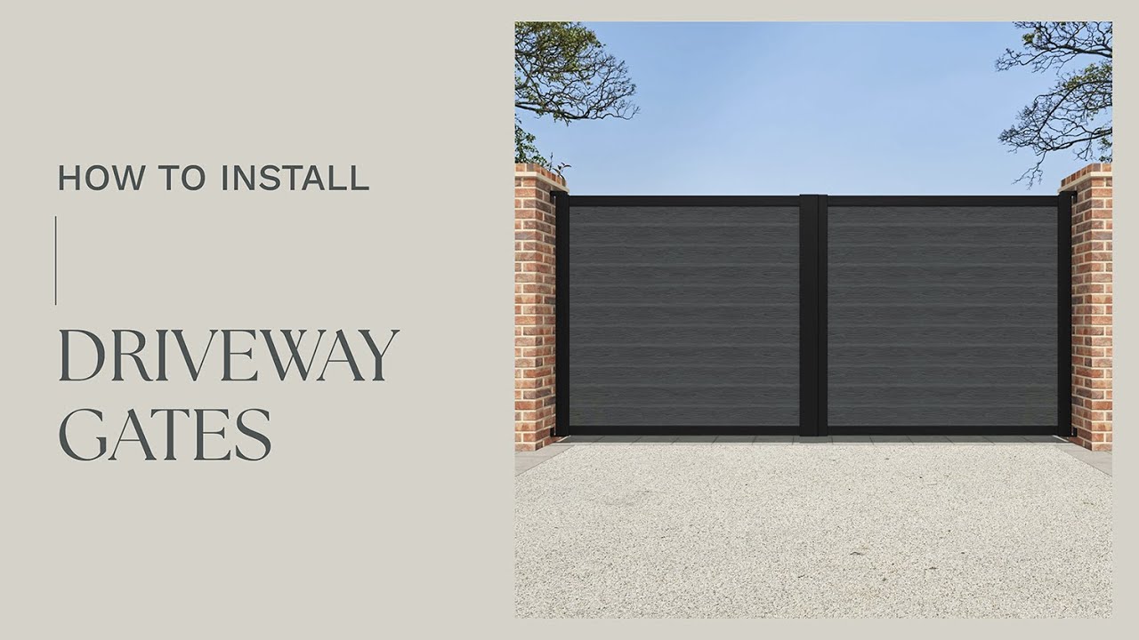 How to Install: Charles & Ivy Driveway Gates