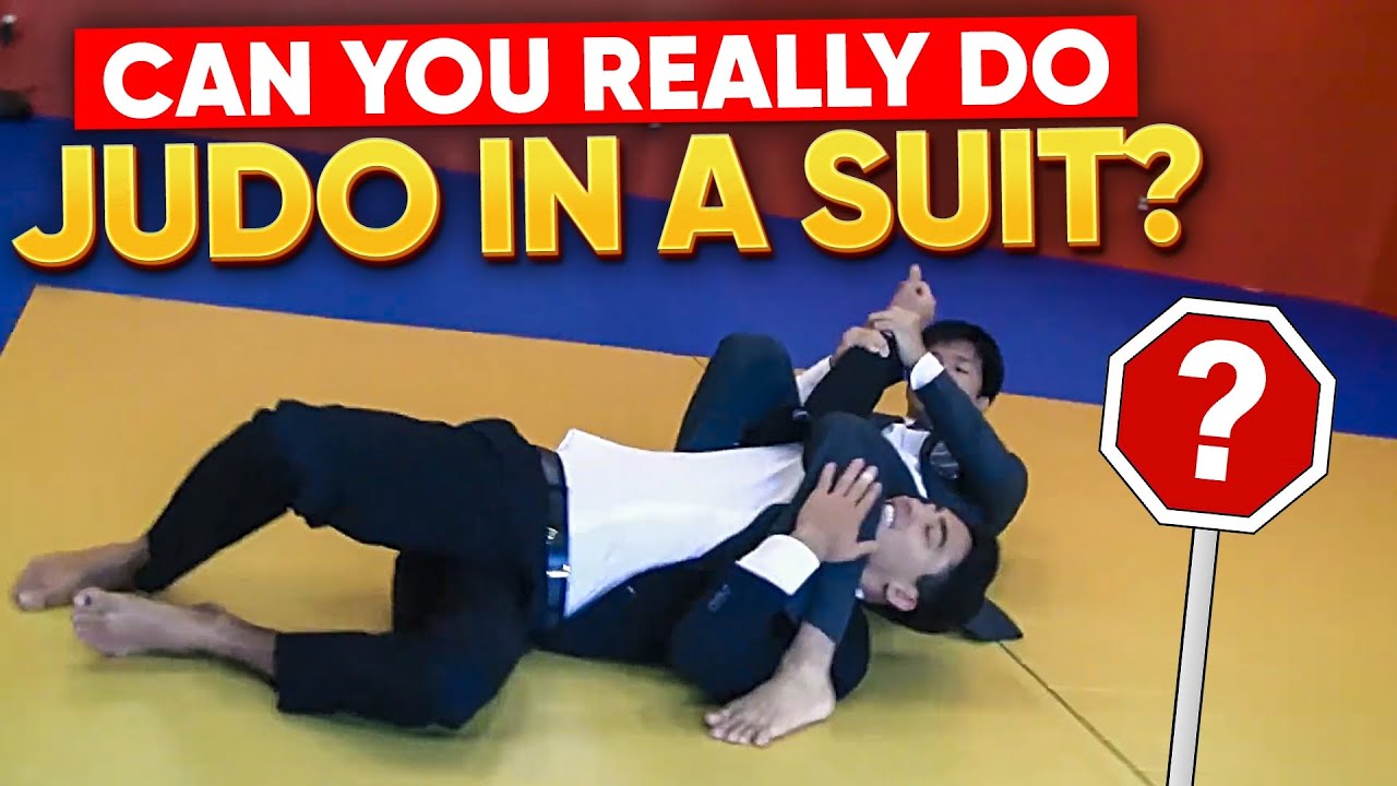 Judo, but Make It Classy, Suit & Tie Challenge at Nakano Judo