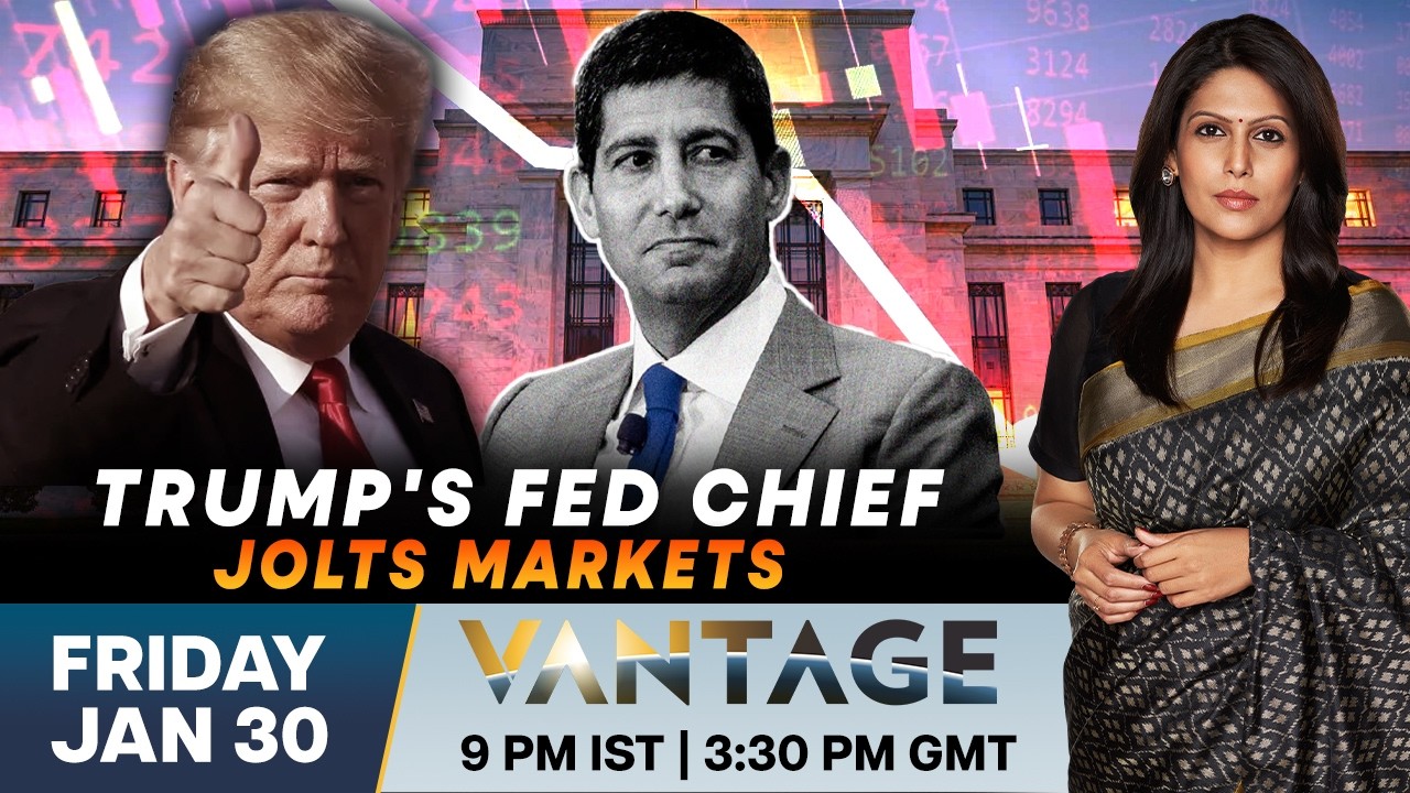 Trump vs the Fed LIVE: Why Gold, Silver and Wall Street Are Suddenly Falling | Vantage |Palki Sharma