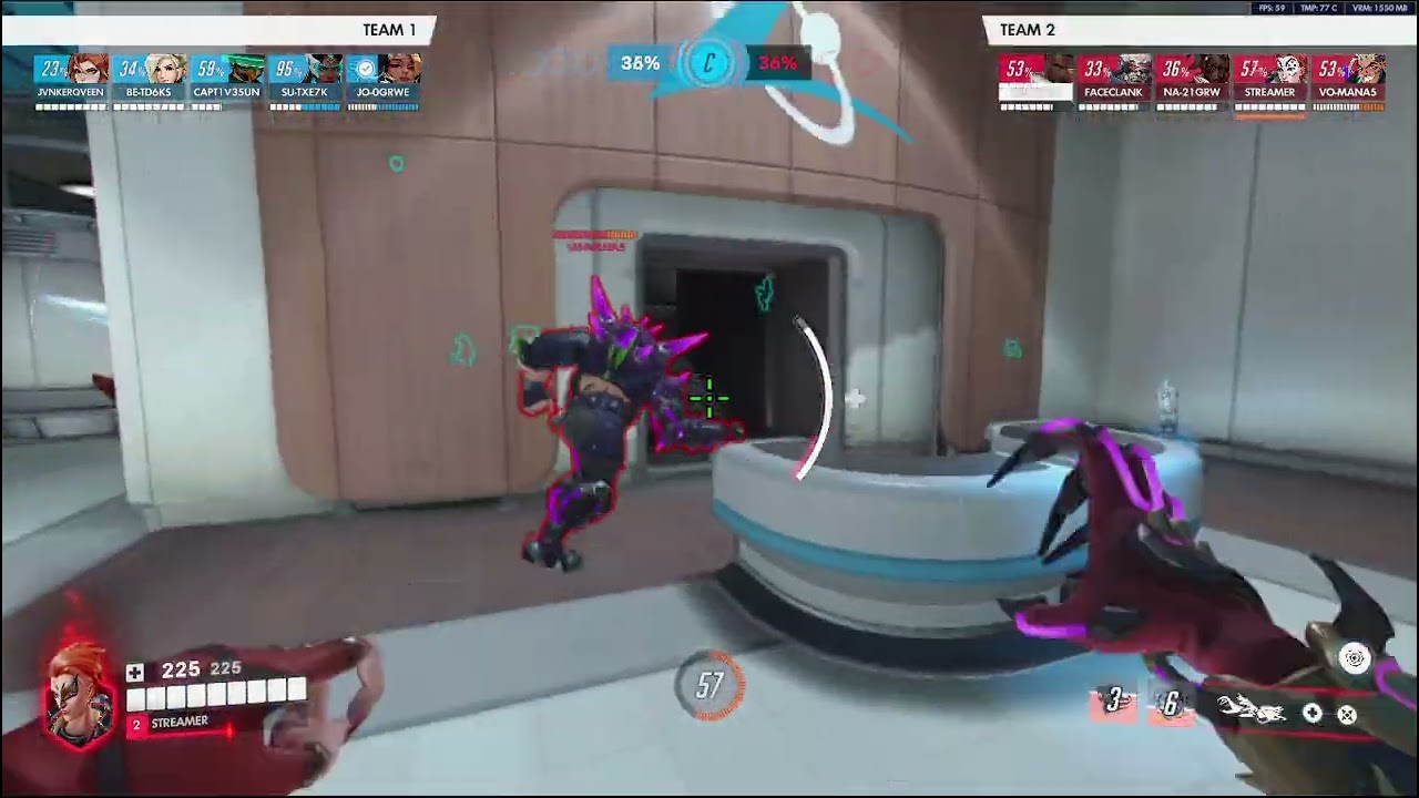 overwatch - moira clutch touch and gameplay video on lijiang tower. 15k heals 8k damage 4 deaths.