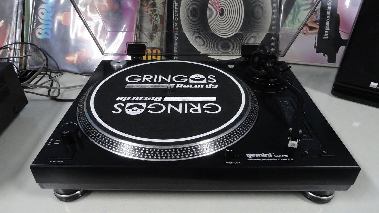 O Rei do Som - Toca Discos Gemini XL-1800QIV