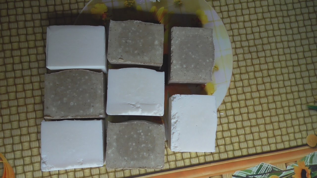 Хозяйственное мыло с содой и с горчицей с нуля ХС