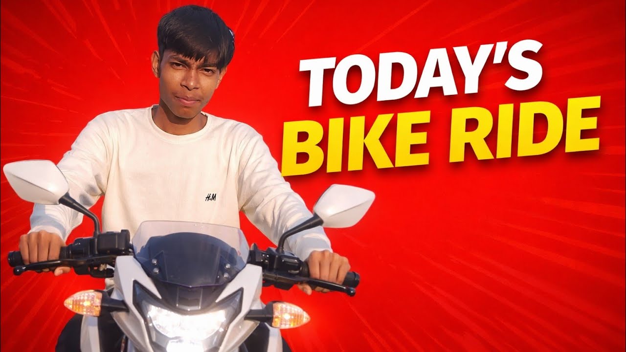 today ride  is live live bike riding 💪