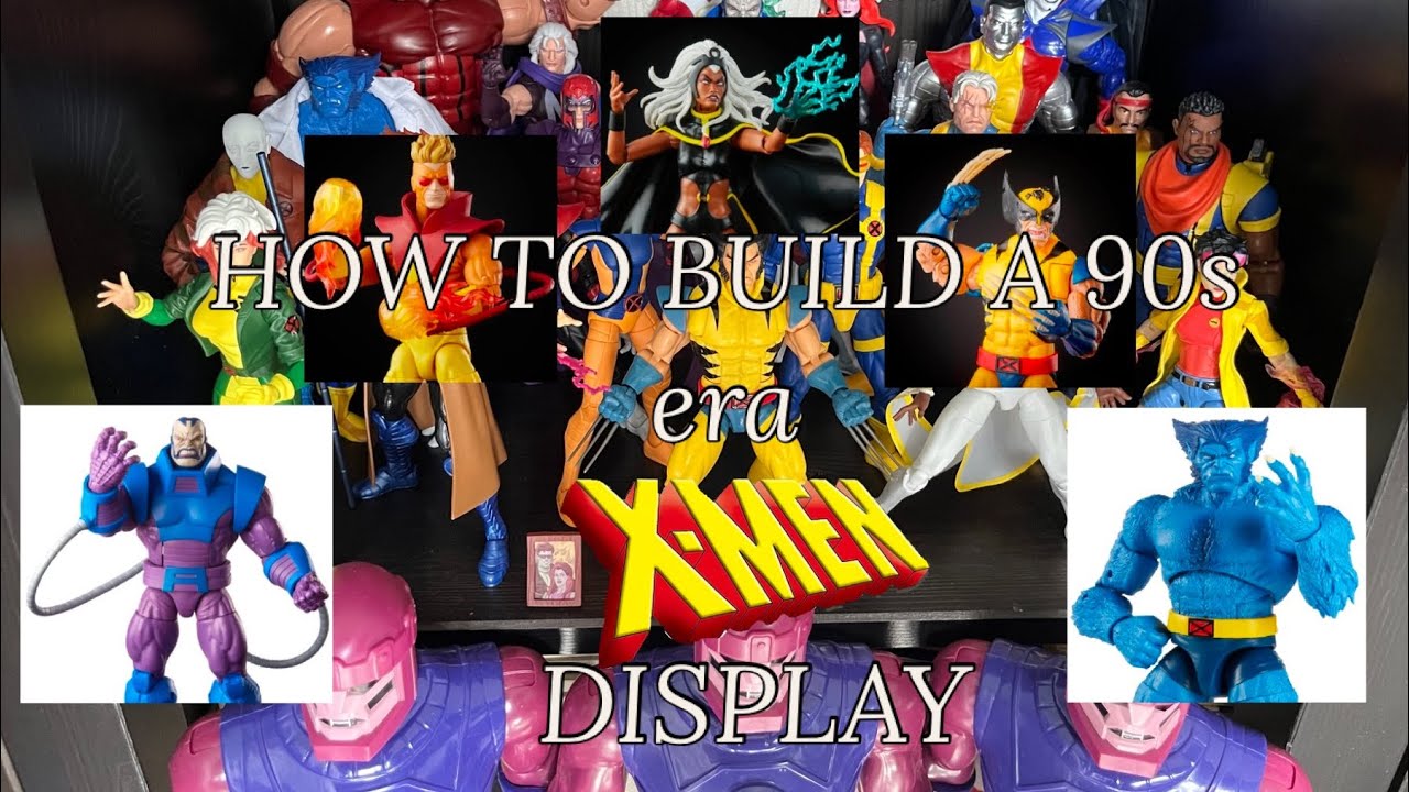 choosing the best 90s X-MEN marvel legends figure for every single character (heroes, villains +etc)