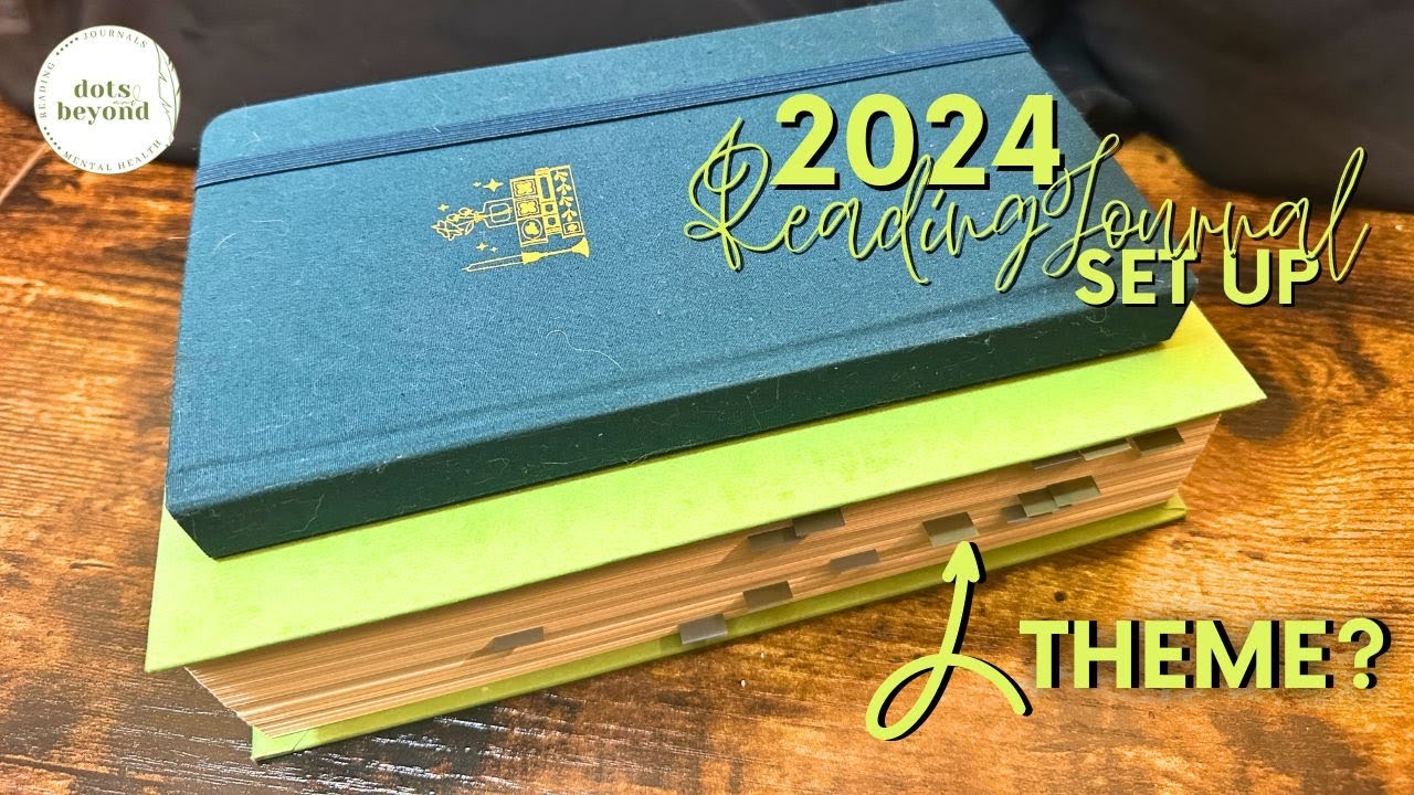 ✨📔 Подготовка журнала чтения на 2024 год | Раскрытие темы 🍄🐺✨
