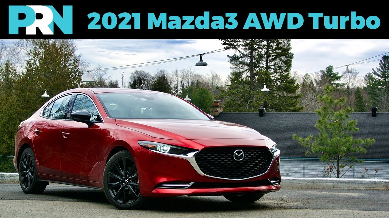 2021 Mazda3 GT AWD Turbo First Drive & Review | Twisty Mountain Road Test