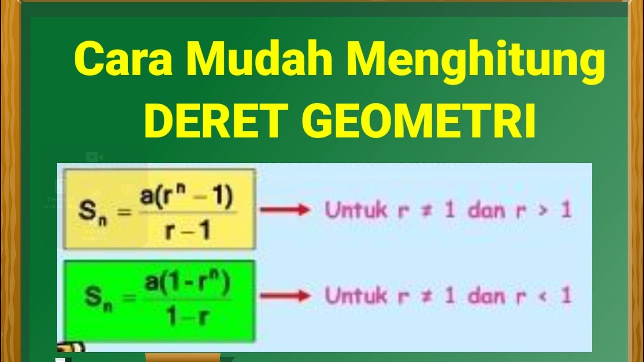 DERET GEOMETRI