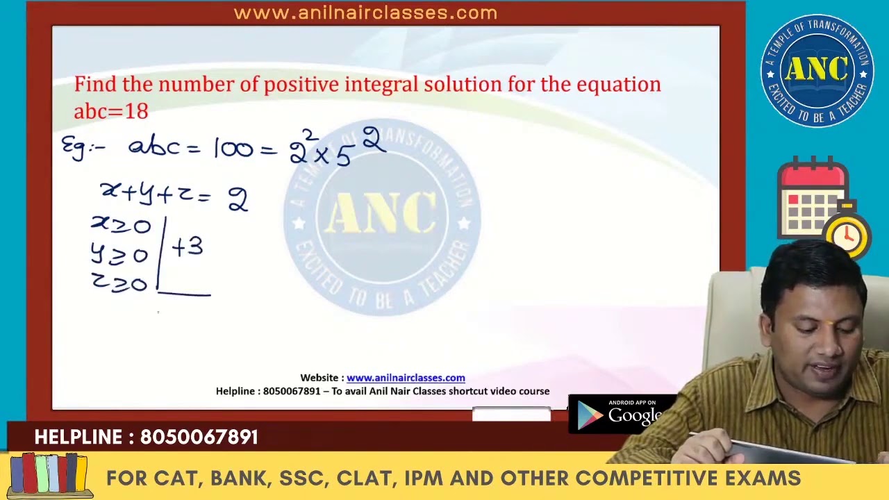 CAT Workshop-2 | Modern Maths | Anil Nair Concepts , Shortcuts and Tricks | Aptitude