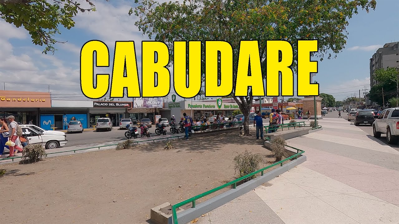 Así esta CABUDARE CENTRO, un recorrido hasta el mercadito, Barquisimeto, Venezuela