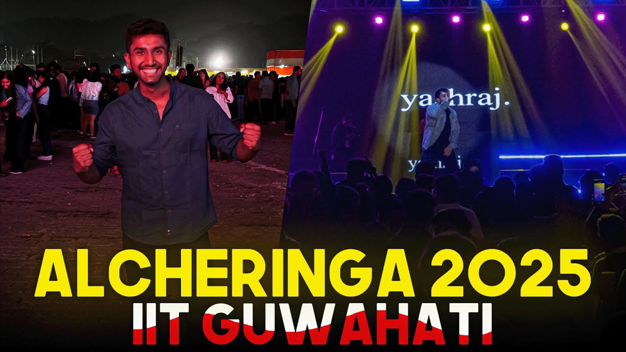 Alcheringa 2025 : IIT Guwahati Cultural Fest |  VLOG