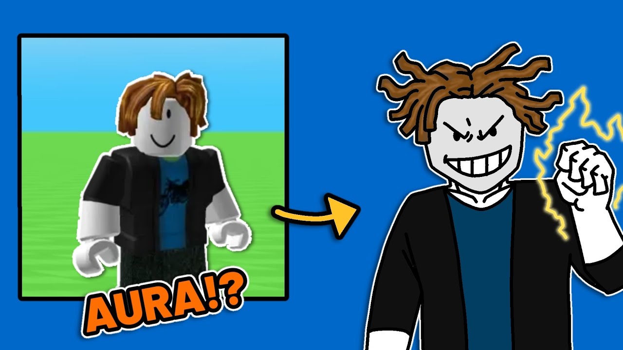 ROBLOX DRAW ME but I give everyone AURA