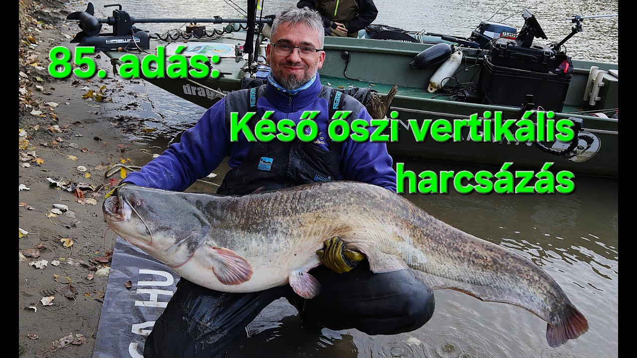 Pergetés Szalai Gáborral - 85. adás: Késő őszi vertikális harcsázás