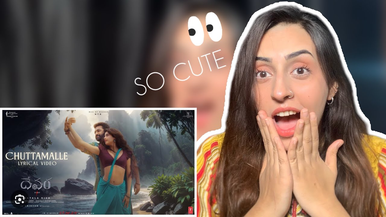Chuttamalle | Devara Second Single | NTR | Janhvi Kapoor | Reaction by Pakistani Girl 🇵🇰