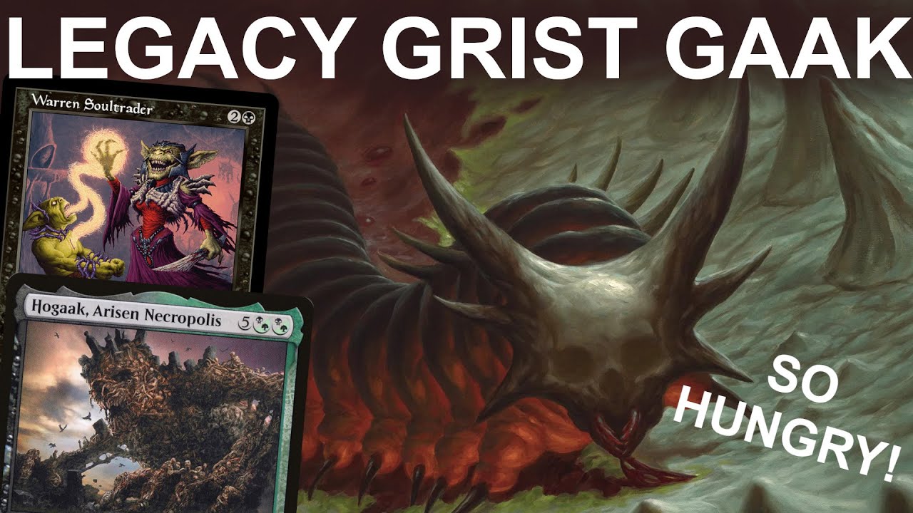 THE REST IS GRISTORY! Legacy Golgari GristGaak, a brew featuring Grist, Voracious Larva. MTG MH3