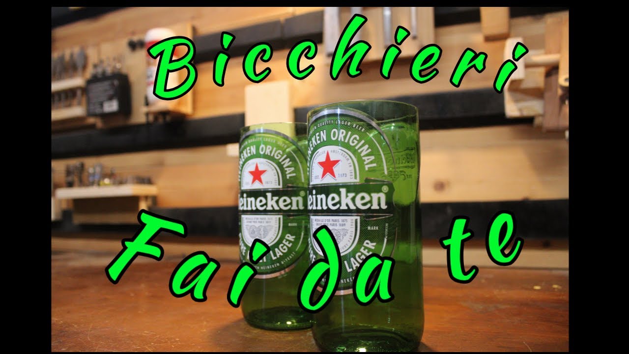Bicchiere fai da te DIY Glass