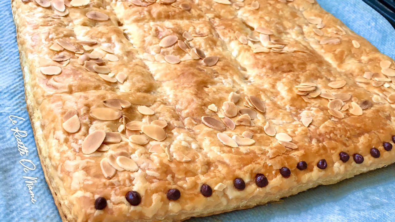 TORTA SFOGLIATA DI MELE E CREMA PASTICCERA - Ricetta Facile e Veloce - PUFF PASTRY APPLE CREAM CAKE