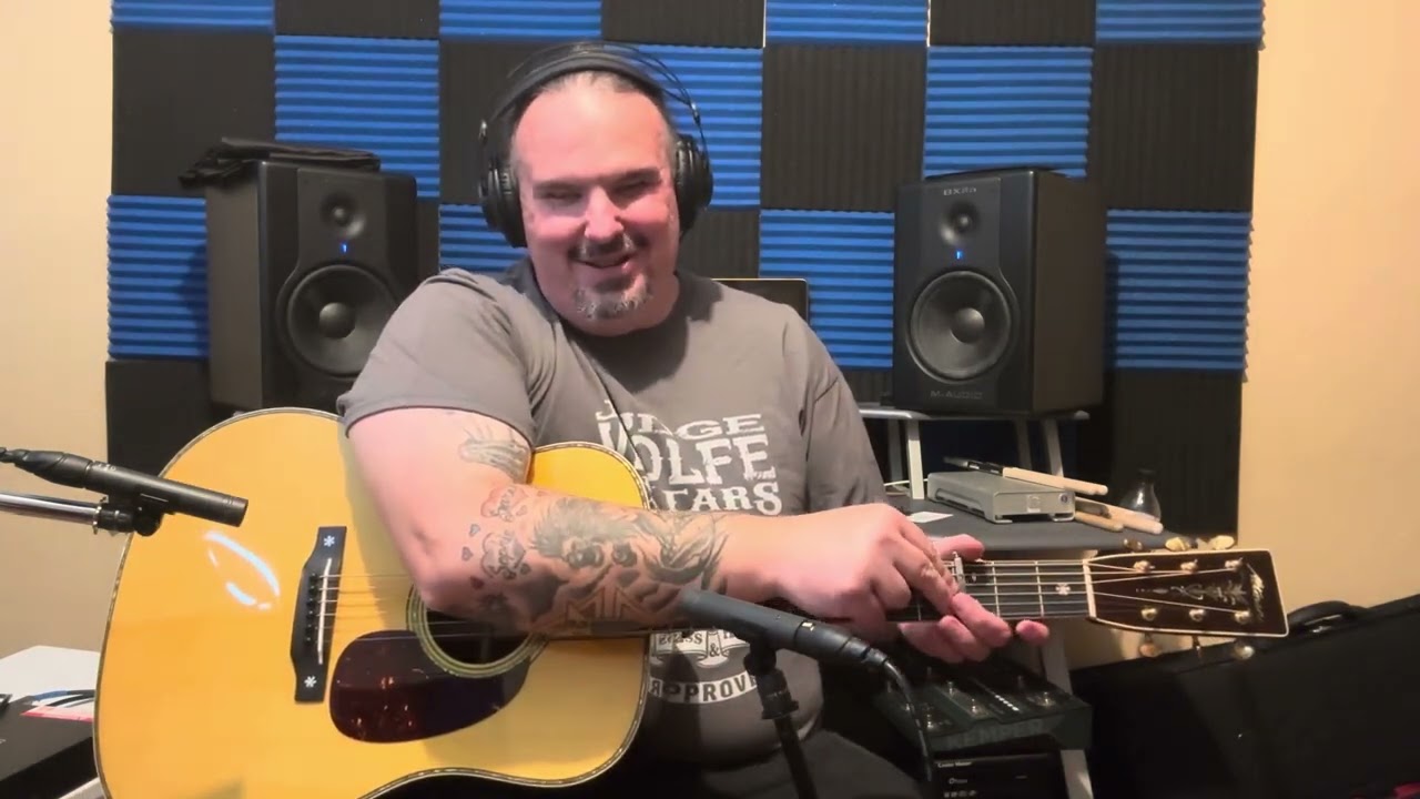 Sold, Demo of Altman Guitars AD-4, Brazilian rosewood & Adirondack spruce
