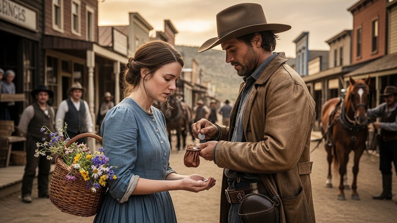She Was Selling Flowers To Survive, The Cowboy Bought Them All And Planted Seeds Of Love