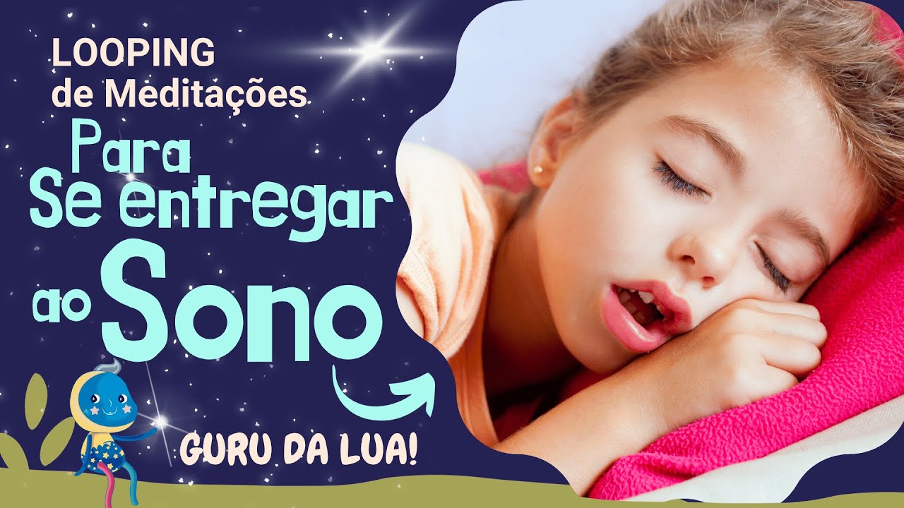 DORMIR RÁPIDO  | Ao vivo até as 23h |  Meditações Para a Criança Se Entregar Ao Sono |  Liz Dias