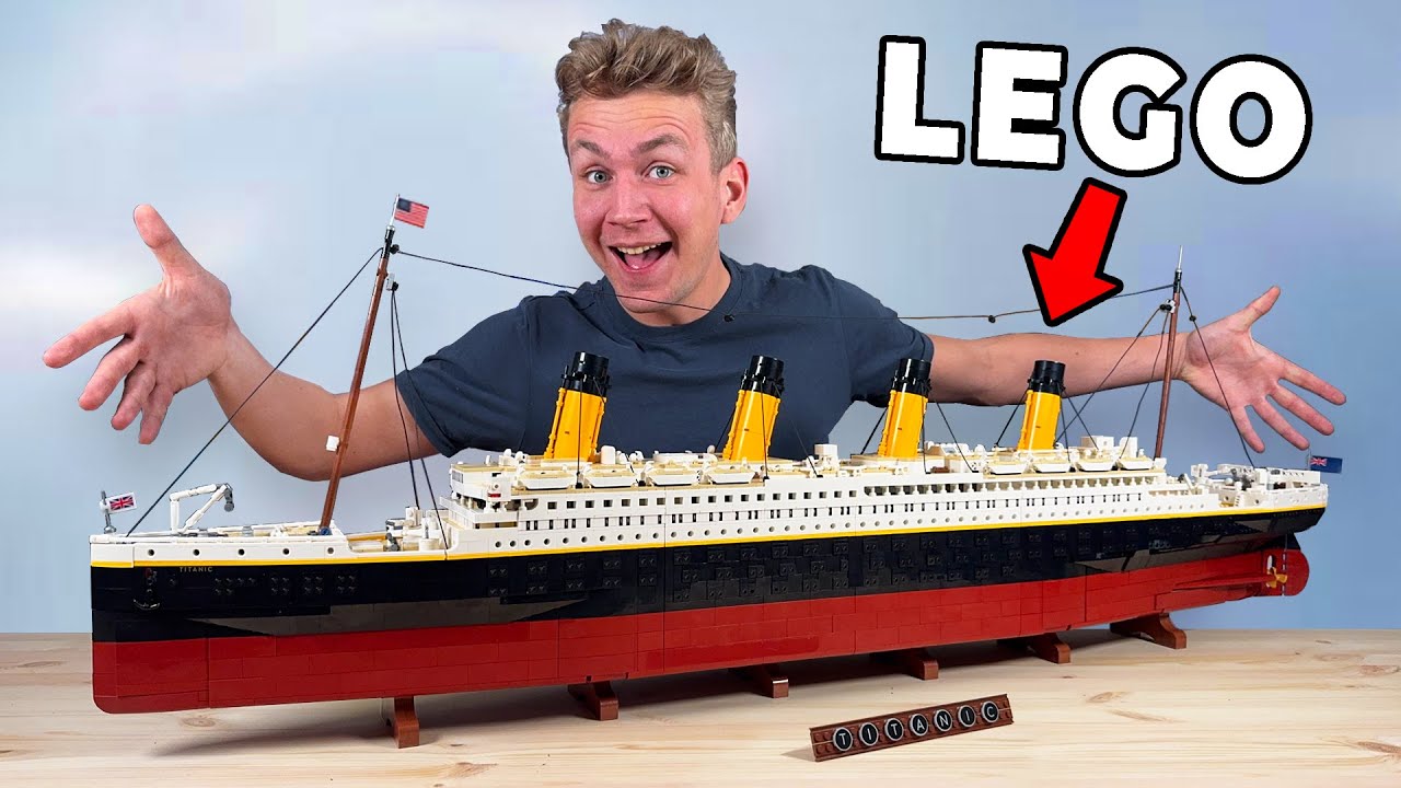 Ik Bouwde de Titanic van LEGO!