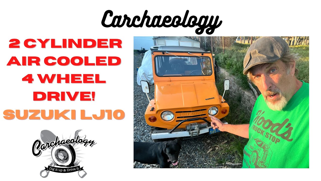 Carchaeology: 2 cylinder, Air cooled, 4 wheel drive Suzuki LJ10 Jimny !