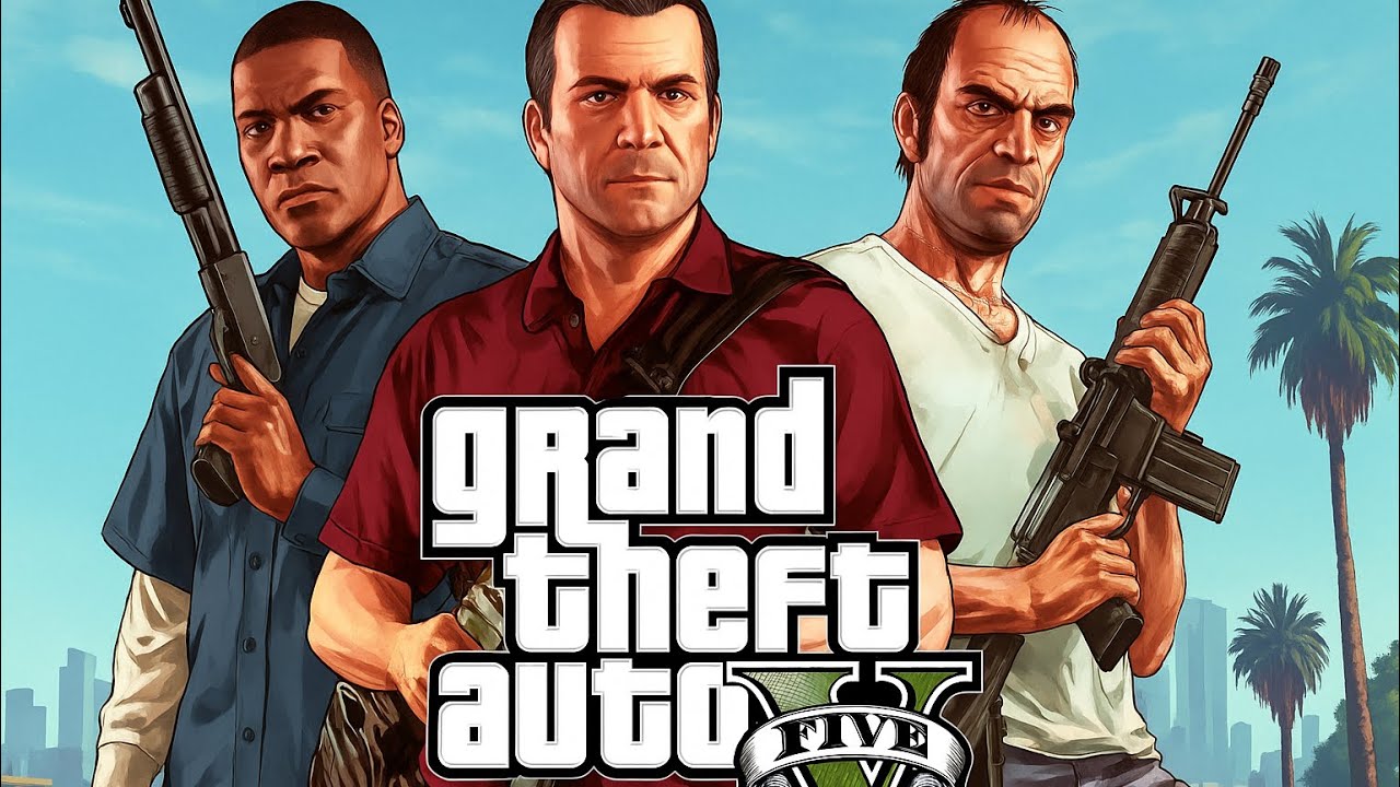 "Starting GTA V Story Mode on 