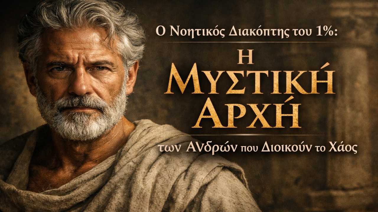 Ο Νοητικός Διακόπτης του 1%: Η Μυστική Αρχή των Ανδρών που Διοικούν το Χάος