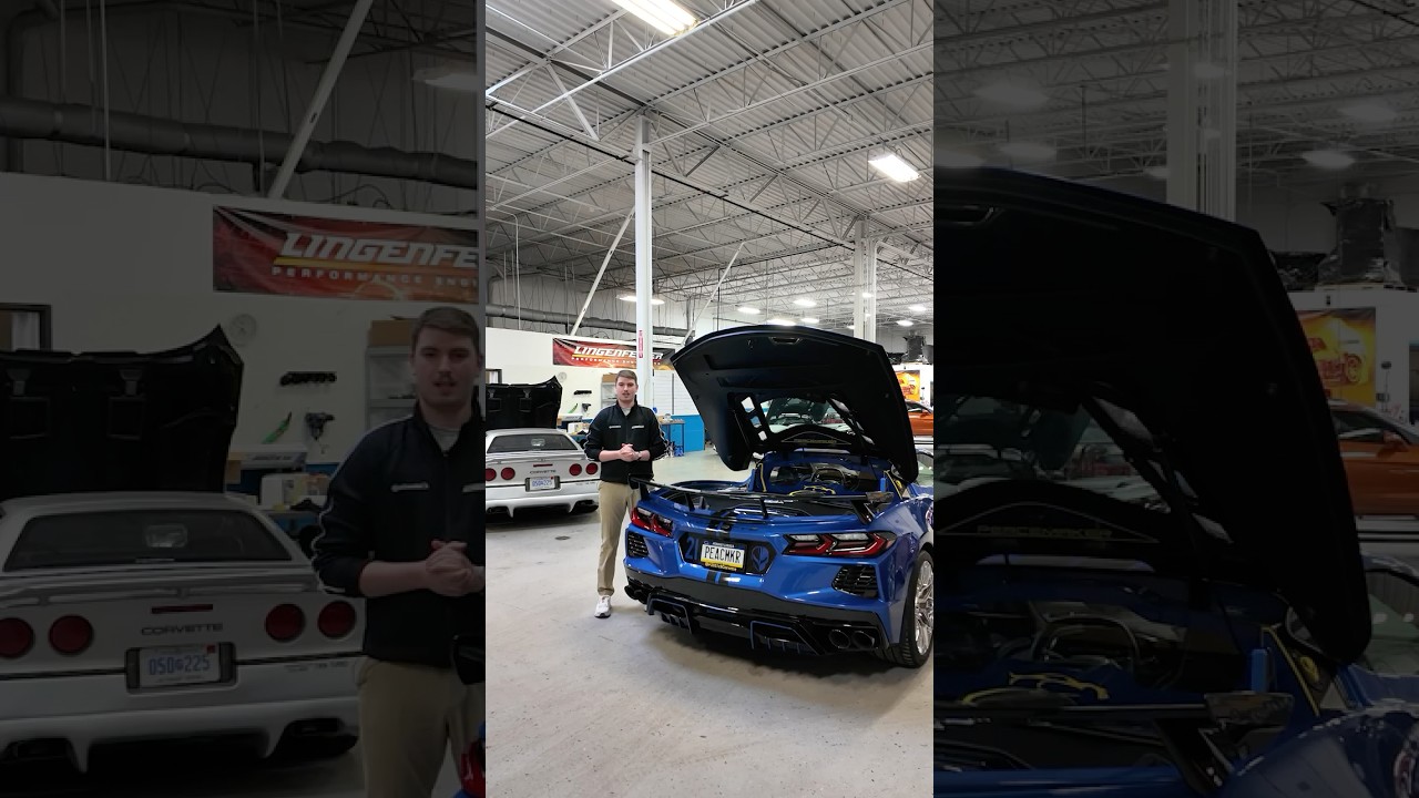 The Peacemaker C8 is WILD! #Lingenfelter #C8Corvette #C8 #Corvette #corvettec8 #corvettelifestyle