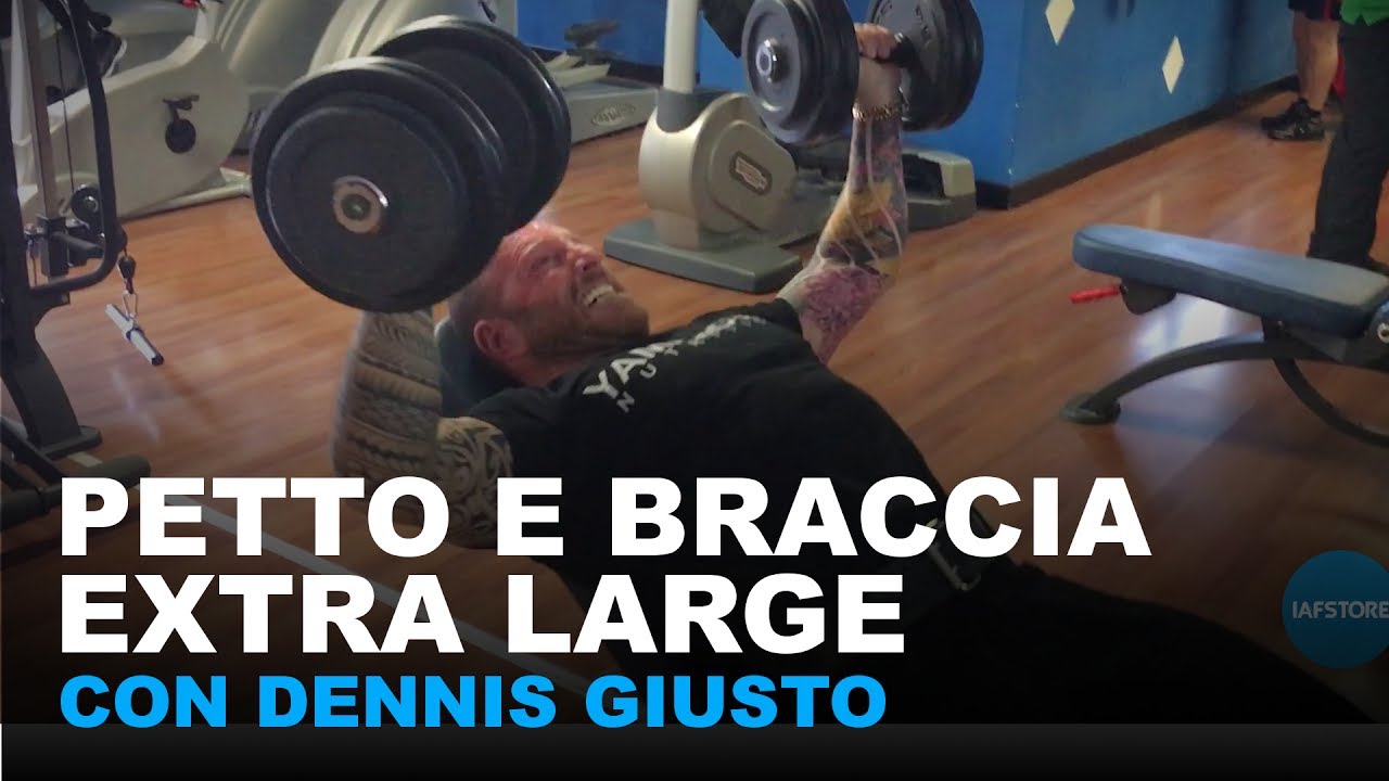 Programma di allenamento per fare esplodere i muscoli di petto e braccia