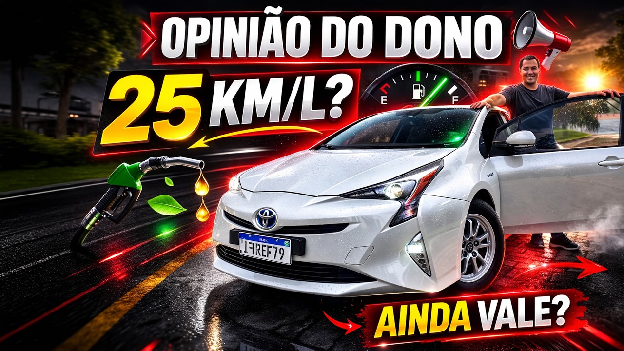 OPINIÃO DO DONO Toyota Prius 2017: Excelente pra Uber! Ainda vale a pena ter um?