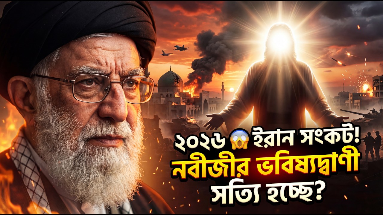 ইরান সম্পর্কে মহানবী (সাঃ) এর ভবিষ্যদ্বাণী যা সত্যি হতে শুরু করেছে | ইসলামী ভিডিও ২০২৬