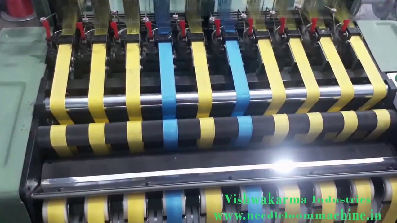 Niwar Tape Making Machine, Nylon Niwar Machine Vishwakarma Industries +91-0-9925598798