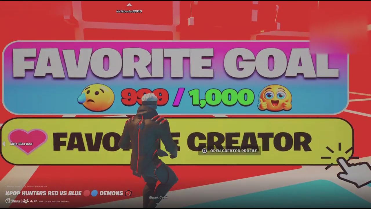 Wieder eine Runde Fortnite mit PlayerLink!