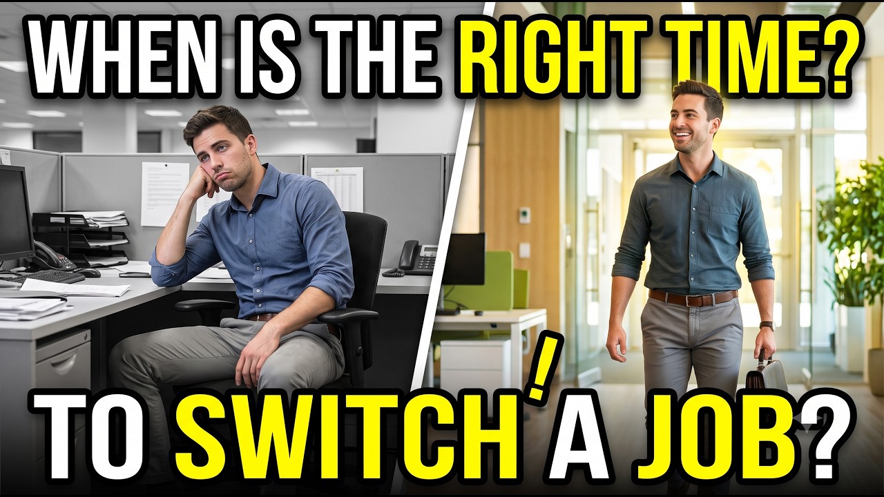 When Is the Right Time to Switch a Job? 7 Signs You Shouldn't Ignore (2026) | Shubham