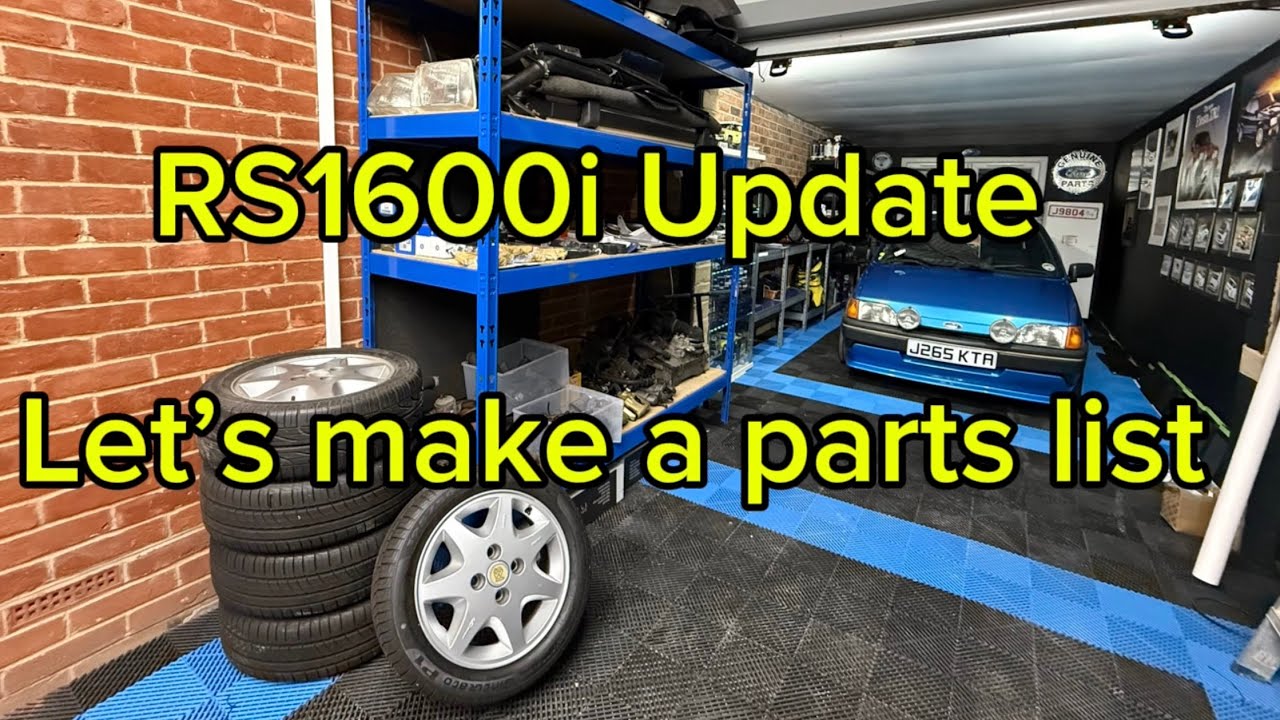 Обновление RS1600i Resto! Часть 1. Собираю детали и везу обратно в новый гараж!