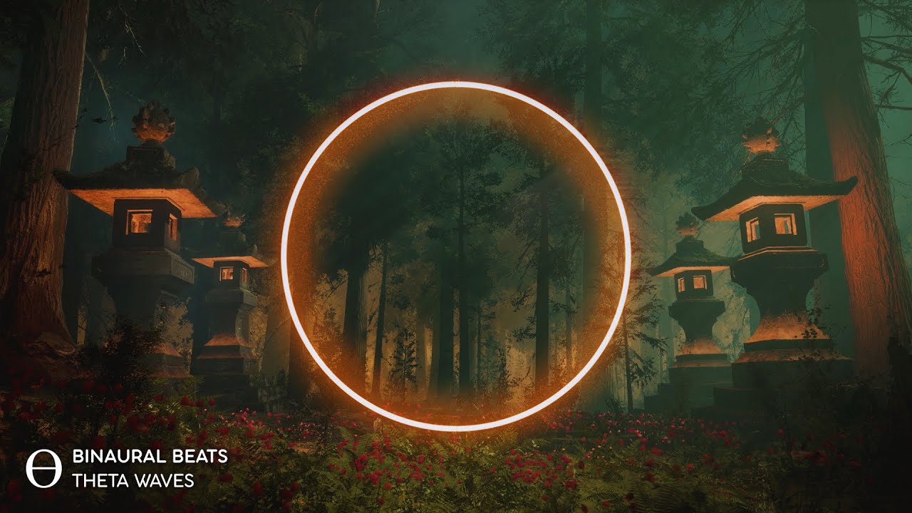 🎧 Sleep Music for DEEP SLEEPING [ 5Hz Theta ] &ldquo;Forest Retreat&rdquo; Binaural Beats