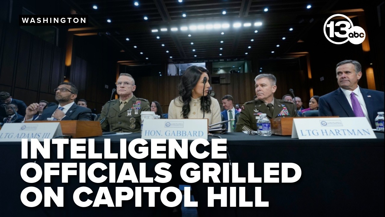 FULL: Senate Committee on Intelligence holds annual hearing to examine worldwide threats