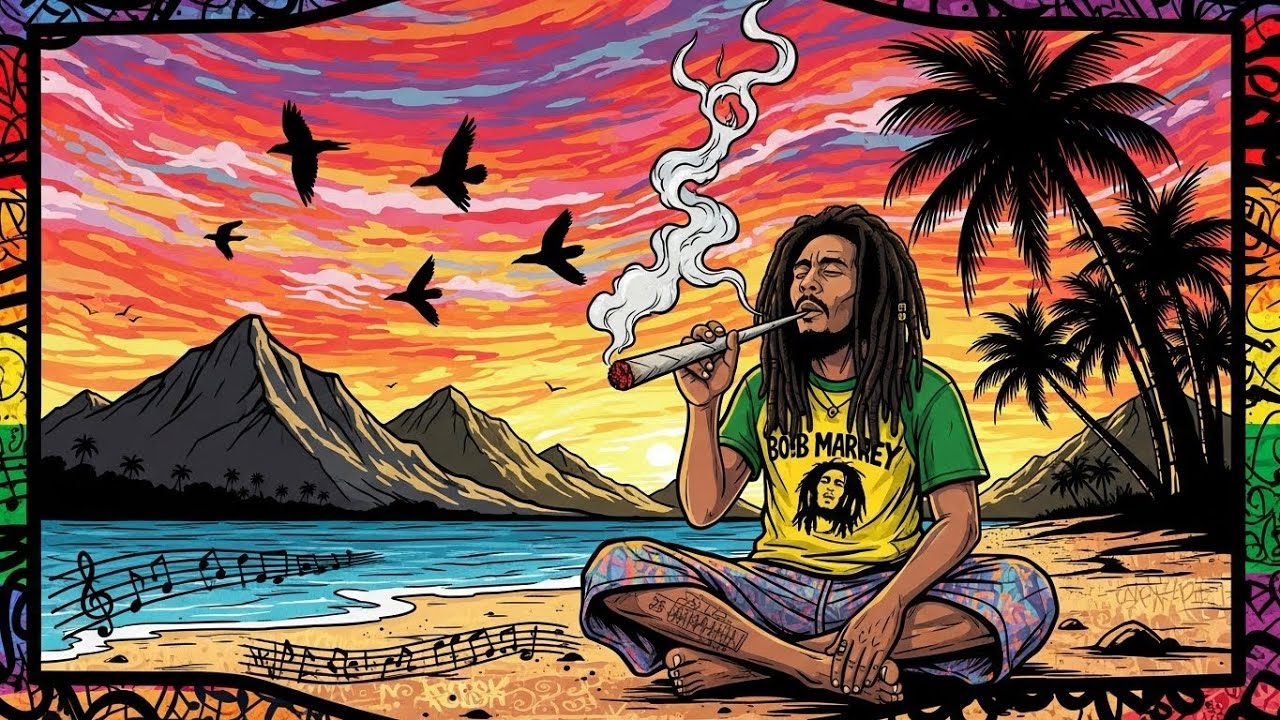 💚 Healing Reggae Frequencies | Positive Island Music
