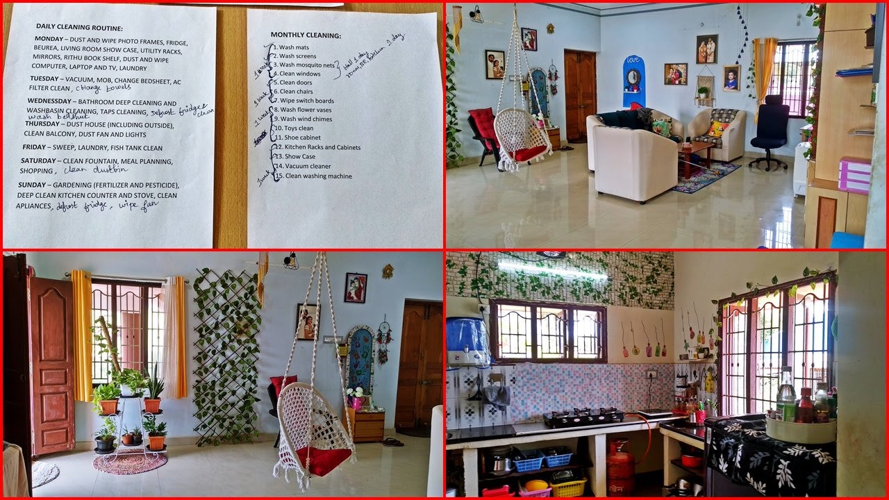 20 Mins Daily Cleaning Routine for Working Women & Moms | Home Maintenance & Cleaning in Tamil