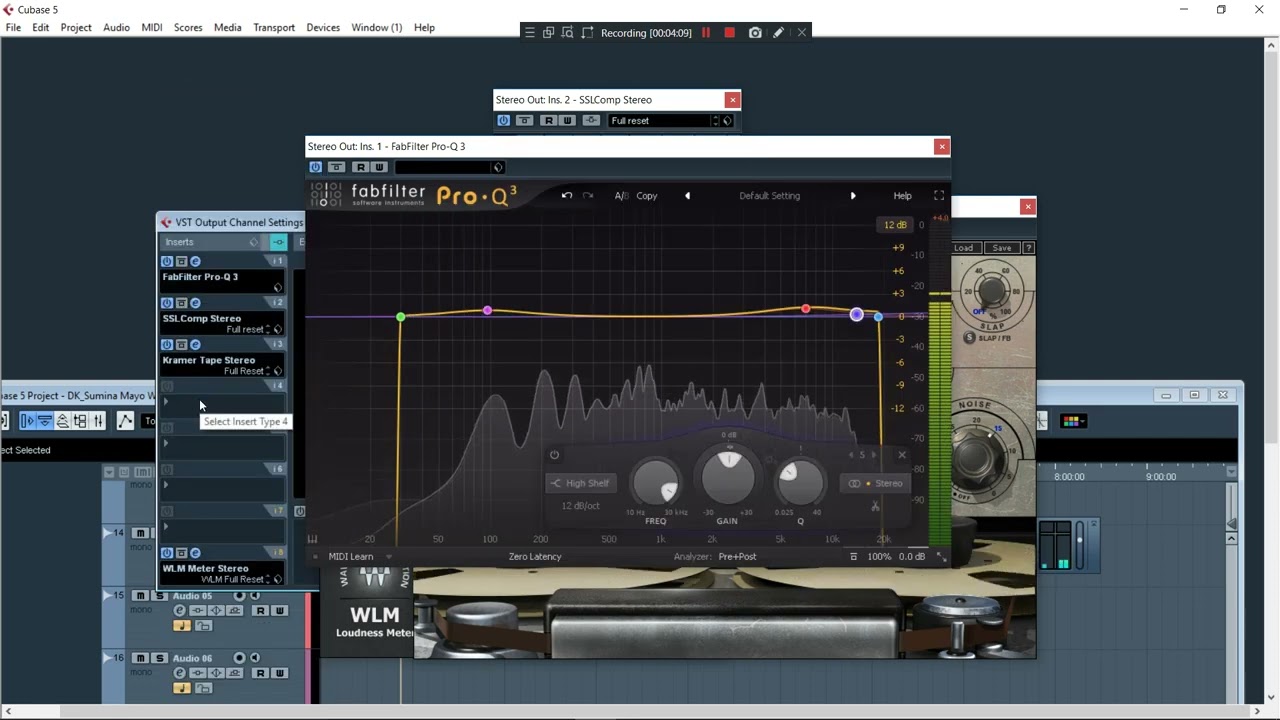 How to Master a song in Cubase 5 Easily like a pro