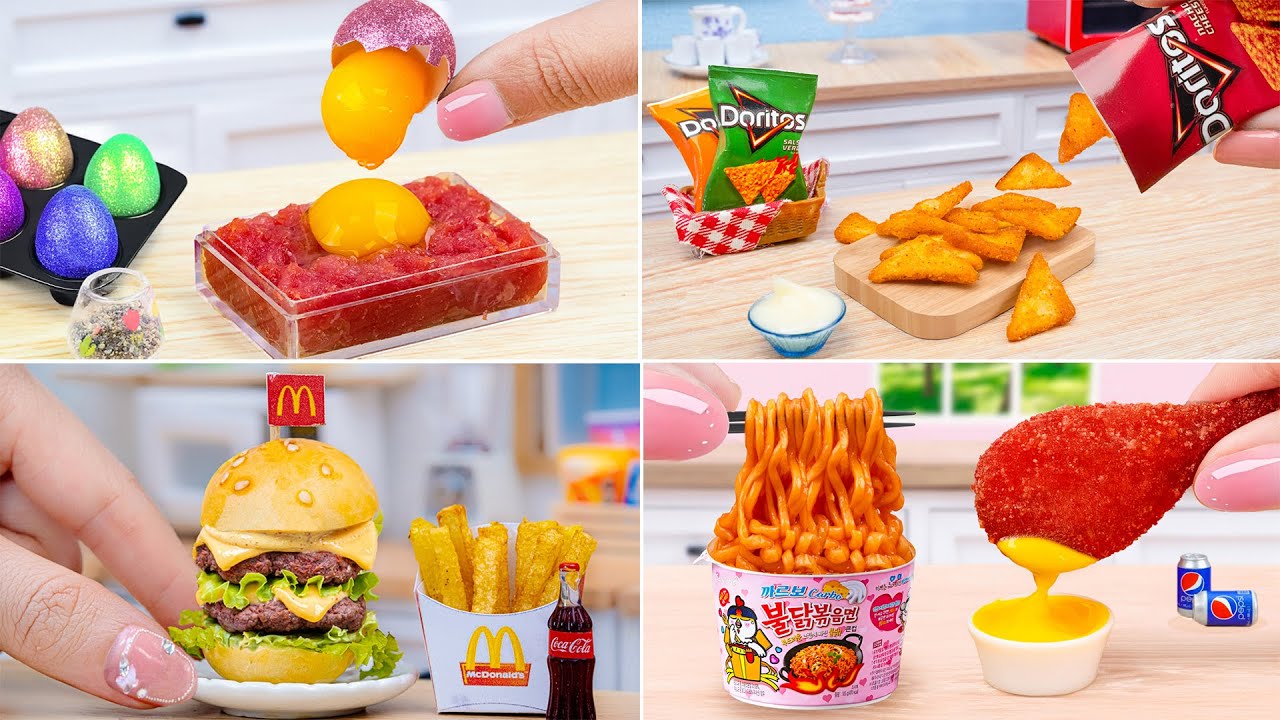 3000+ Mini Cooking Recipes | Delicious Miniature Food Cooking Compilation 💖  Beef, Cheetos, Chicken