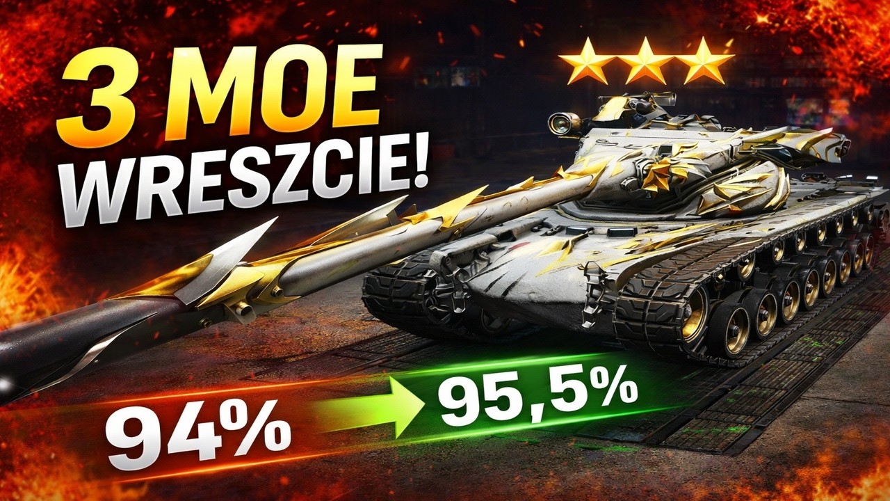 STINGER 3 MOE! 🔥 WBIŁEM 3 ODZNAKI BIEGŁOŚCI | World of Tanks