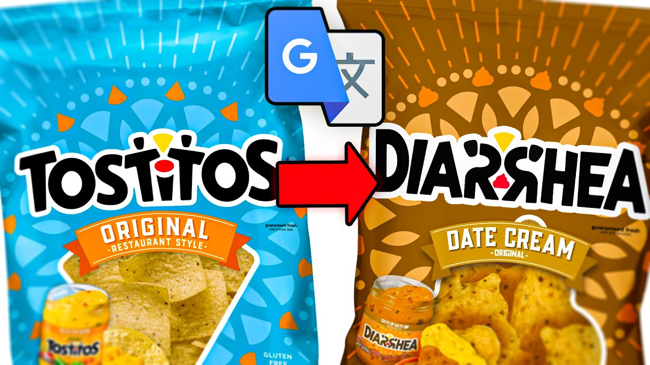 I Google Translated Famous Brands 400 Times!