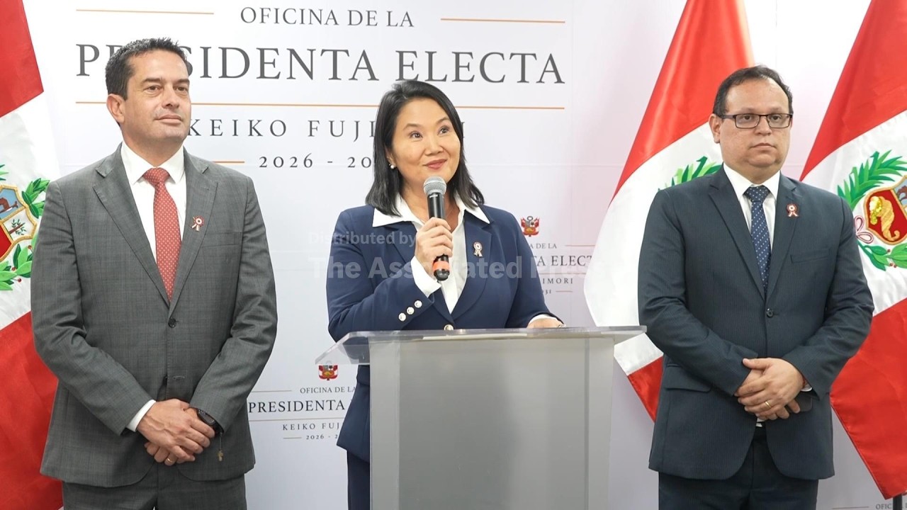 Conservative candidate Keiko Fujimori wins Peru&rsquo;s presidential election in a runoff