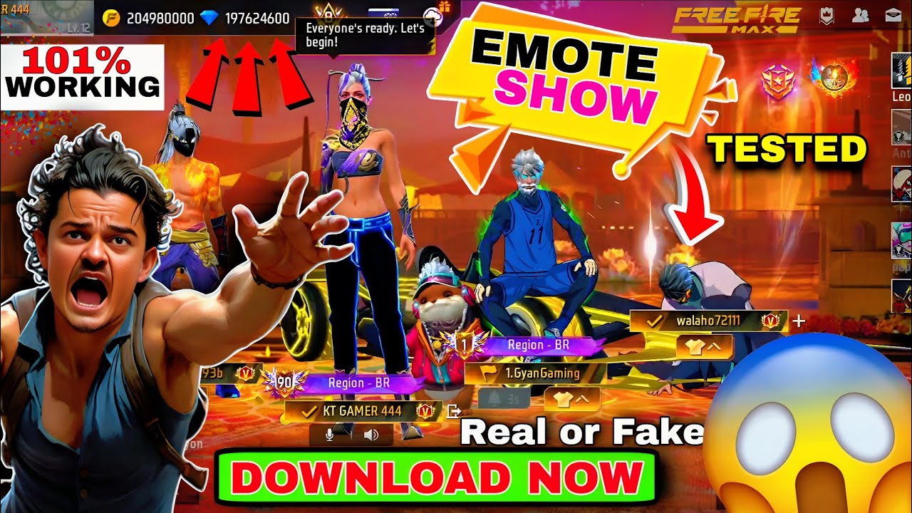 🔴 PROXY SERVER &mdash; REAL or FAKE? 🤯 Emote Show BETA Server TESTED! 101% Working? | KT Family