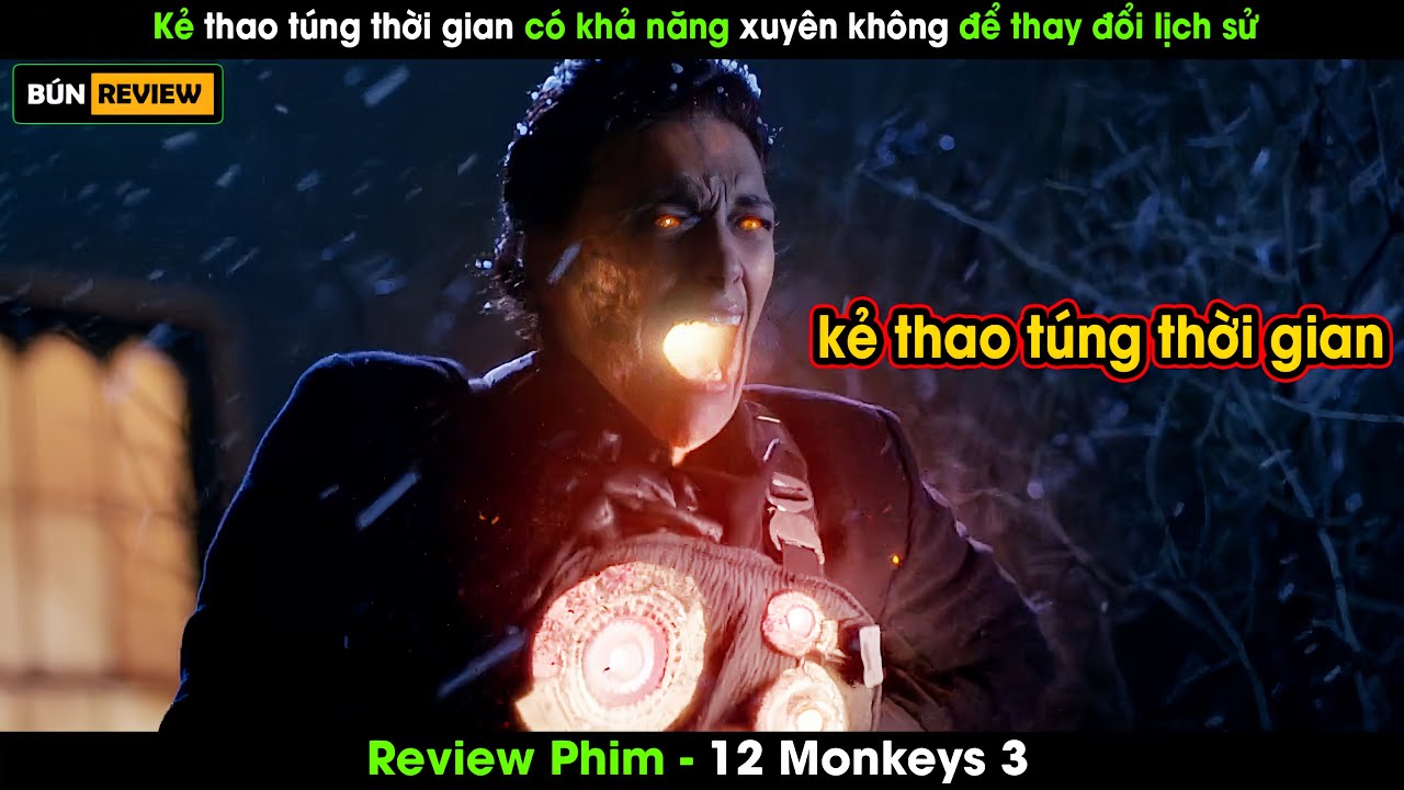 Kẻ thao túng thời gian có khả năng xuyên không thay đổi lịch sử - Review phim 12 Monkeys 3