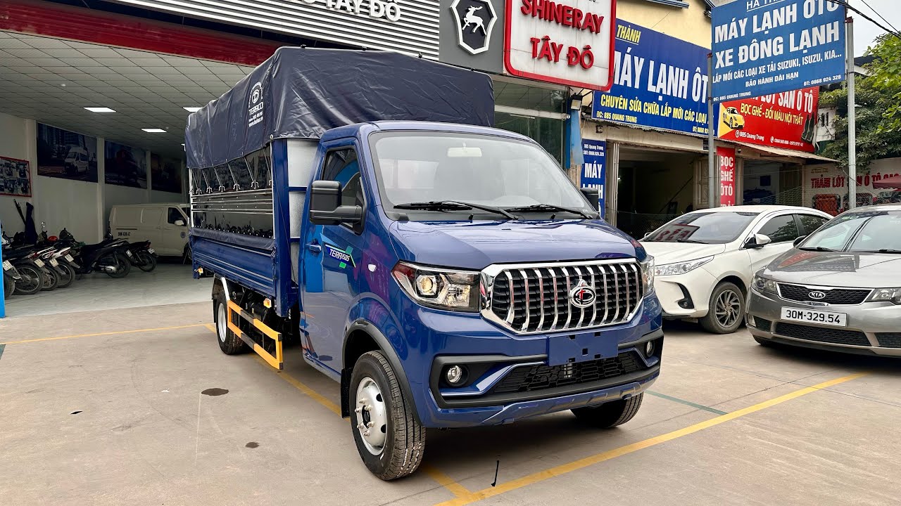 Đánh giá chi tiết siêu phẩm mới: TERA 150S - tải 1tấn5 -lốp đôi - thùng hàng 3m55